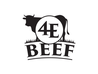 4E Beef logo design by yippiyproject