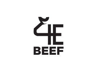 4E Beef logo design by yippiyproject