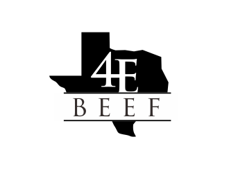 4E Beef logo design by kimora