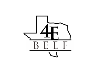 4E Beef logo design by kimora