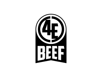 4E Beef logo design by ekitessar