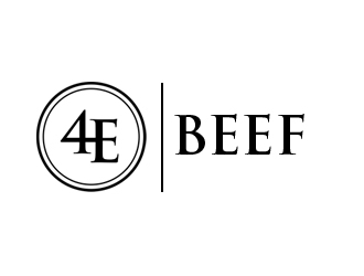 4E Beef logo design by gilkkj