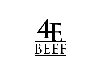 4E Beef logo design by gilkkj