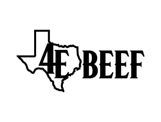 4E Beef logo design by daywalker