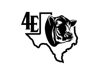 4E Beef logo design by daywalker