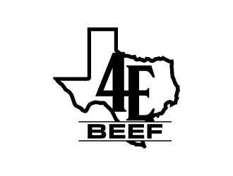 4E Beef logo design by daywalker