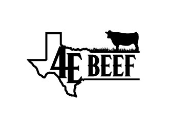 4E Beef logo design by daywalker