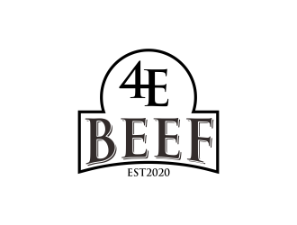 4E Beef logo design by HERO_art 86