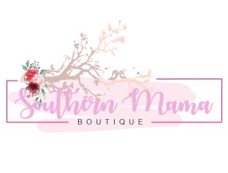 Southern Mama Boutique logo design by Vincent Leoncito