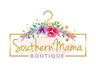 Southern Mama Boutique logo design by Roma