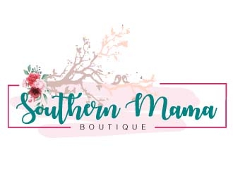 Southern Mama Boutique logo design by Vincent Leoncito