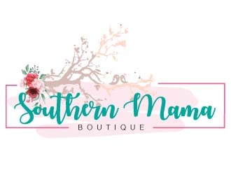 Southern Mama Boutique logo design by Vincent Leoncito