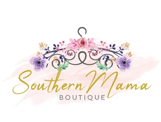 Southern Mama Boutique logo design by Roma