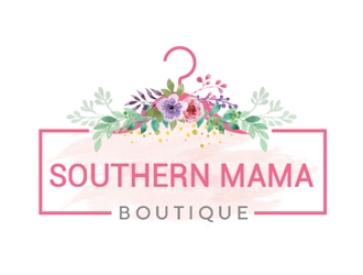 Southern Mama Boutique logo design by Roma