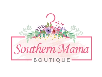 Southern Mama Boutique logo design by Roma