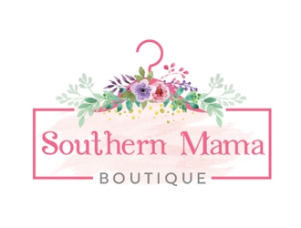 Southern Mama Boutique logo design by Roma