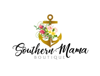 Southern Mama Boutique logo design by AamirKhan