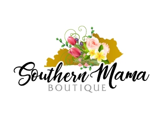 Southern Mama Boutique logo design by AamirKhan