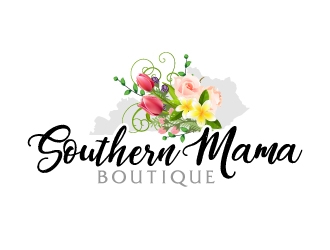 Southern Mama Boutique logo design by AamirKhan