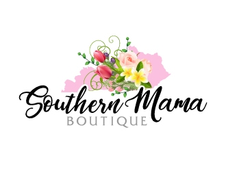 Southern Mama Boutique logo design by AamirKhan