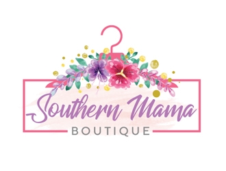 Southern Mama Boutique logo design by Roma