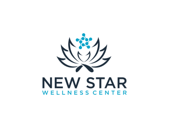 New Star Wellness Center logo design by scolessi