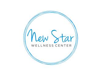 New Star Wellness Center logo design by carman