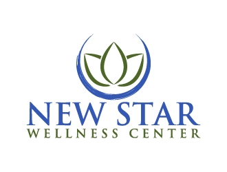 New Star Wellness Center logo design by Kirito