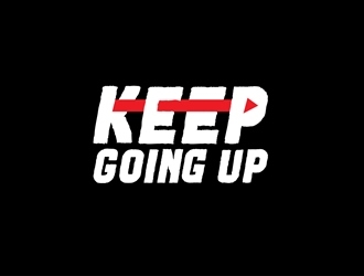 Keep Going Up logo design by dennnik