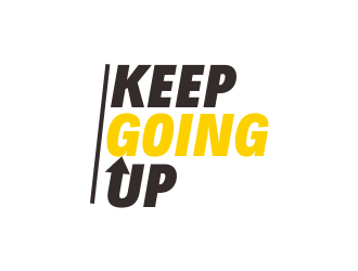 Keep Going Up logo design by dasam