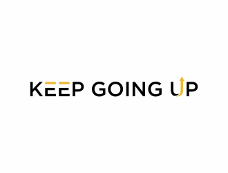 Keep Going Up logo design by hopee