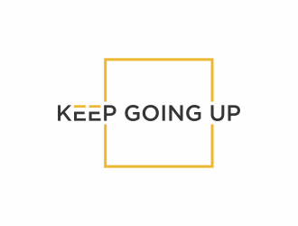 Keep Going Up logo design by hopee