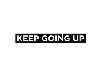 Keep Going Up logo design by Adundas