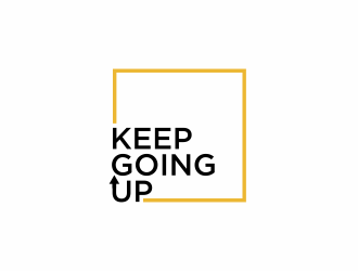 Keep Going Up logo design by hopee