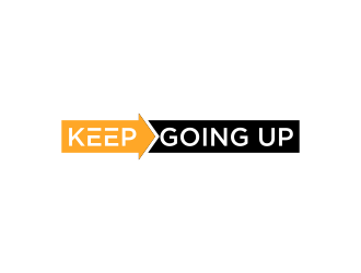 Keep Going Up logo design by pel4ngi