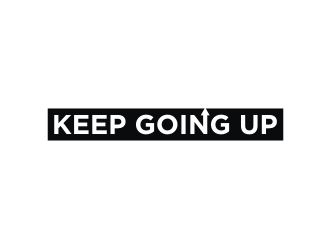 Keep Going Up logo design by Adundas