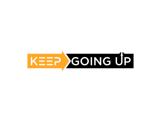 Keep Going Up logo design by pel4ngi