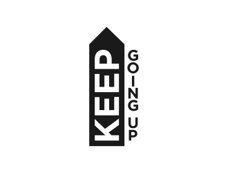 Keep Going Up logo design by almaula