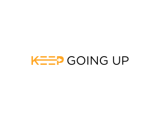 Keep Going Up logo design by pel4ngi