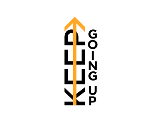 Keep Going Up logo design by almaula