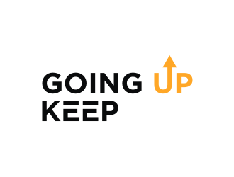 Keep Going Up logo design by Adundas