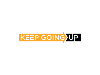 Keep Going Up logo design by pel4ngi