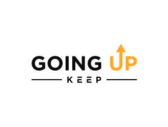 Keep Going Up logo design by Adundas