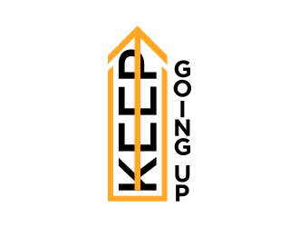 Keep Going Up logo design by almaula