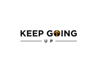 Keep Going Up logo design by Adundas