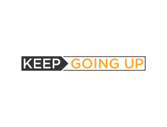 Keep Going Up logo design by almaula