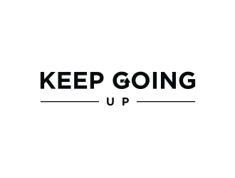 Keep Going Up logo design by Adundas