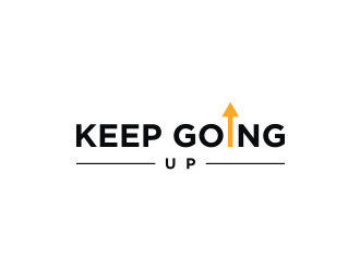 Keep Going Up logo design by Adundas