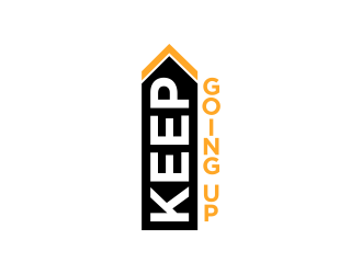 Keep Going Up logo design by almaula