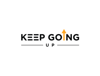 Keep Going Up logo design by Adundas